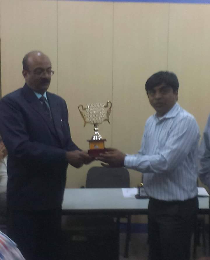 Received Trophy for Best Performance