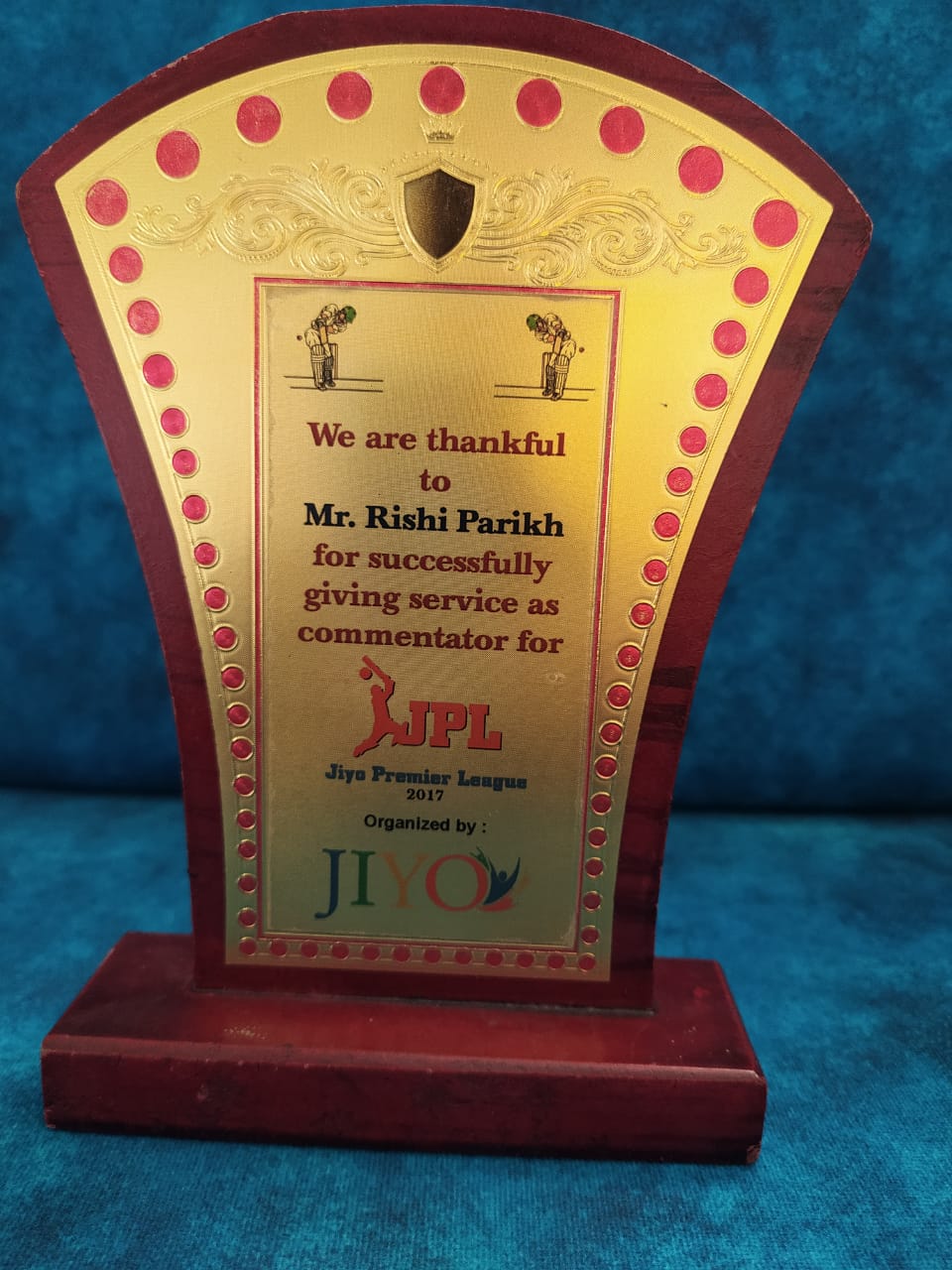 Trophy from Jiyo