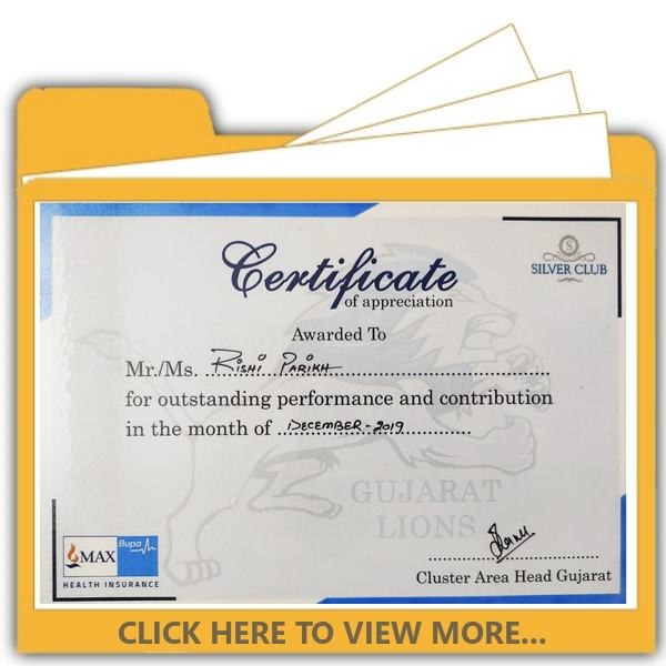 OUR CERTIFICATES